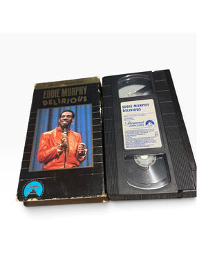 1986 Paramount Home Video Eddie Murphy Delirious VHS Vcr Tape Special Edition